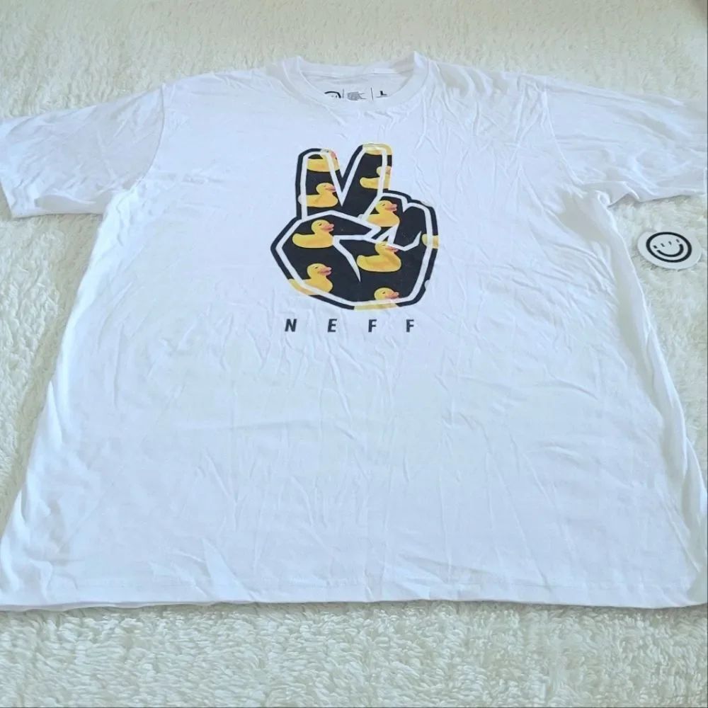 NEFF Rubber Duckie🦆 Peace Out✌️ Graphic Tee👕 - NWT - Picture 11 of 12
